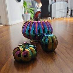 Halloween decorative ceramic pumpkins