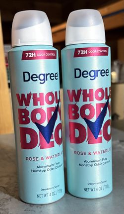 Degree Whole Body Deodorant ($12 for 2)