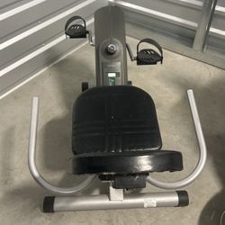 exercise with pedal 
