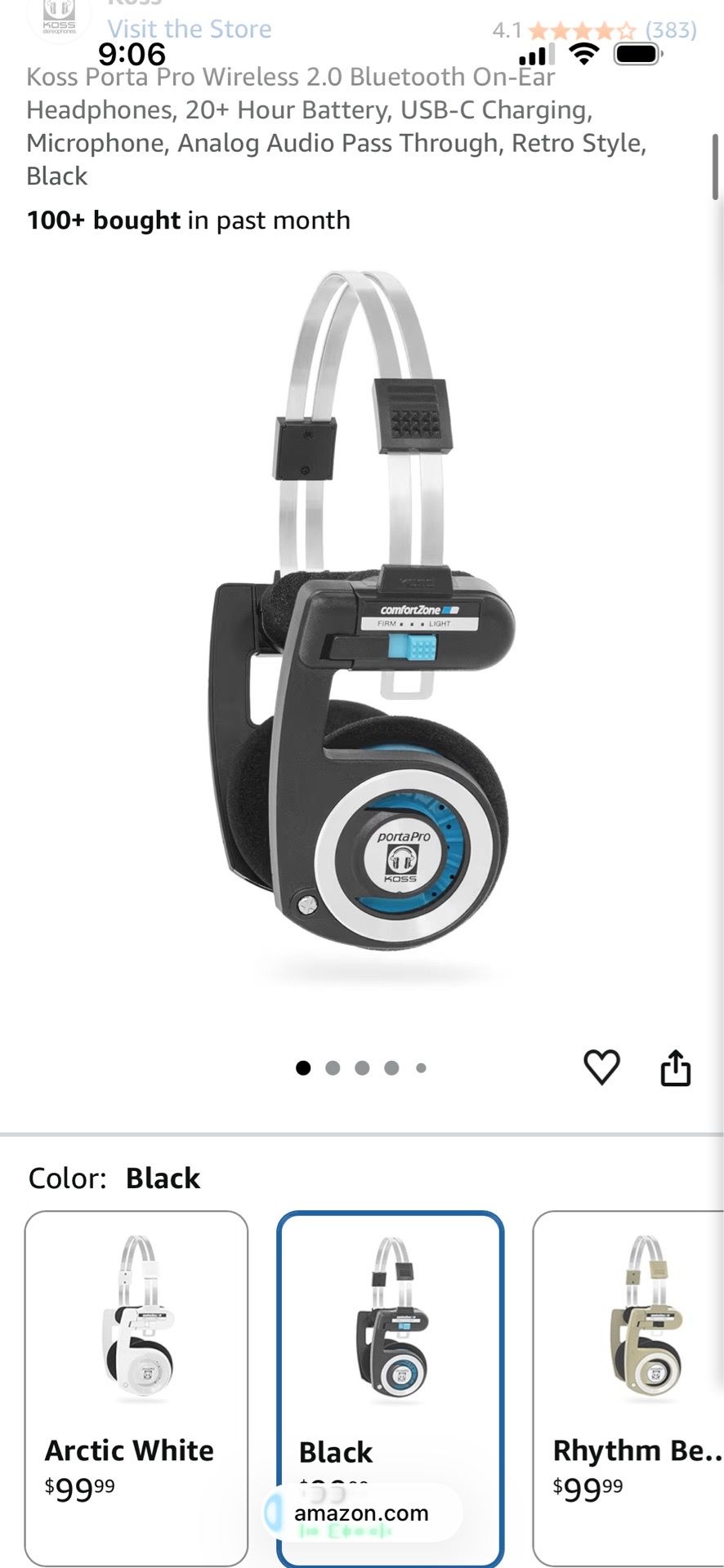 Bluetooth headphones new koss