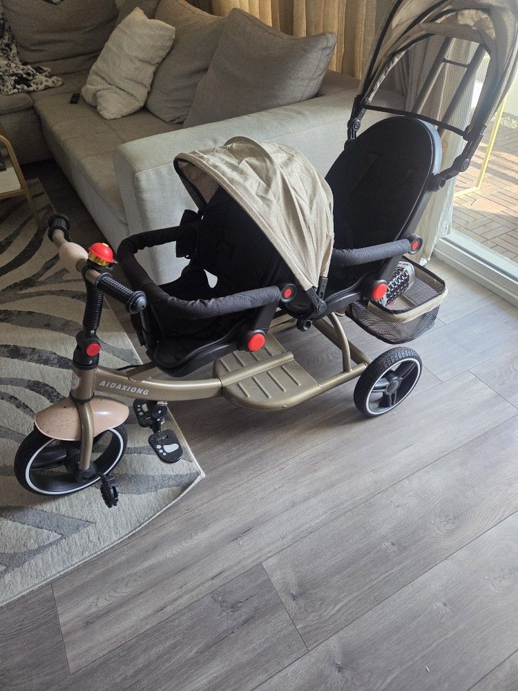 Baby Bike/stroller For Two
