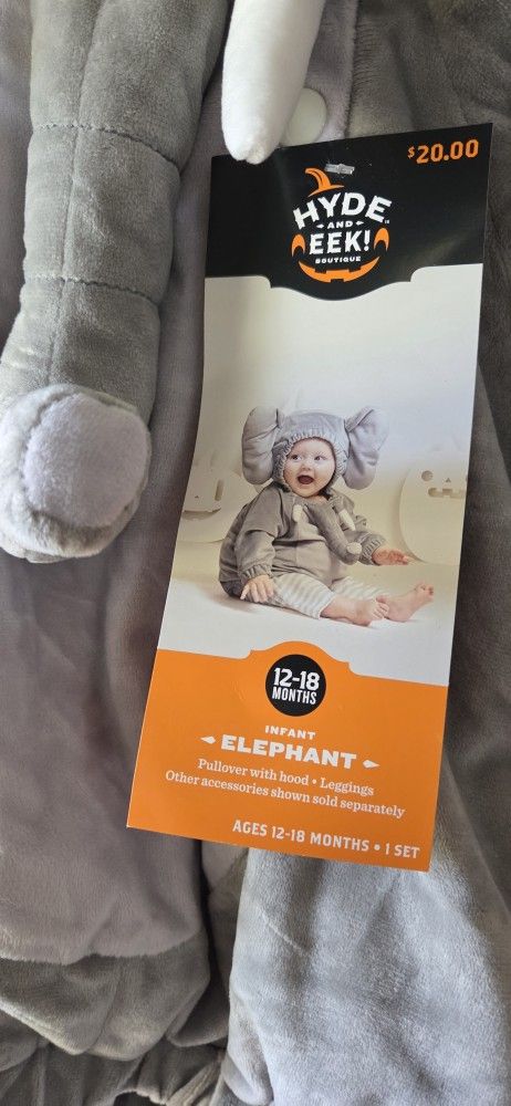Infant Elephant Costume