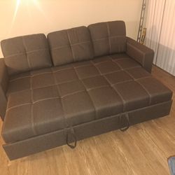 Adjustable Sofa W/pull Out Bed