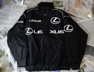 Lexus Embroidered Racing Puffer Jacket