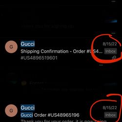 GUCCI WALLET (BOUGHT 2022)