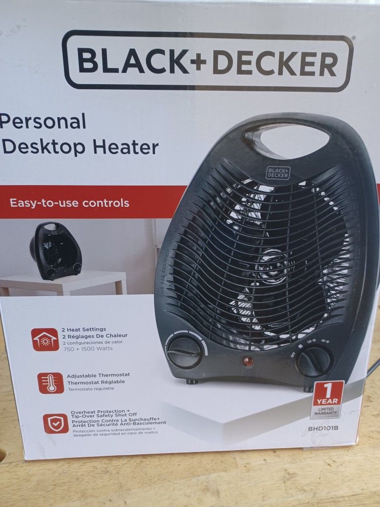Black And Decker Heater(new)