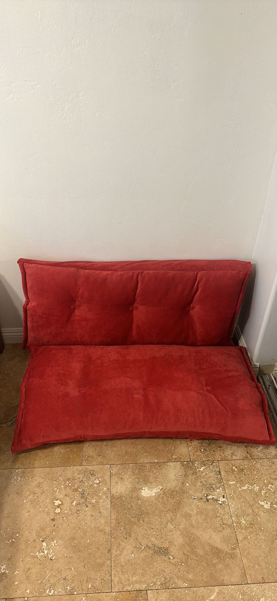 Small Red Couch