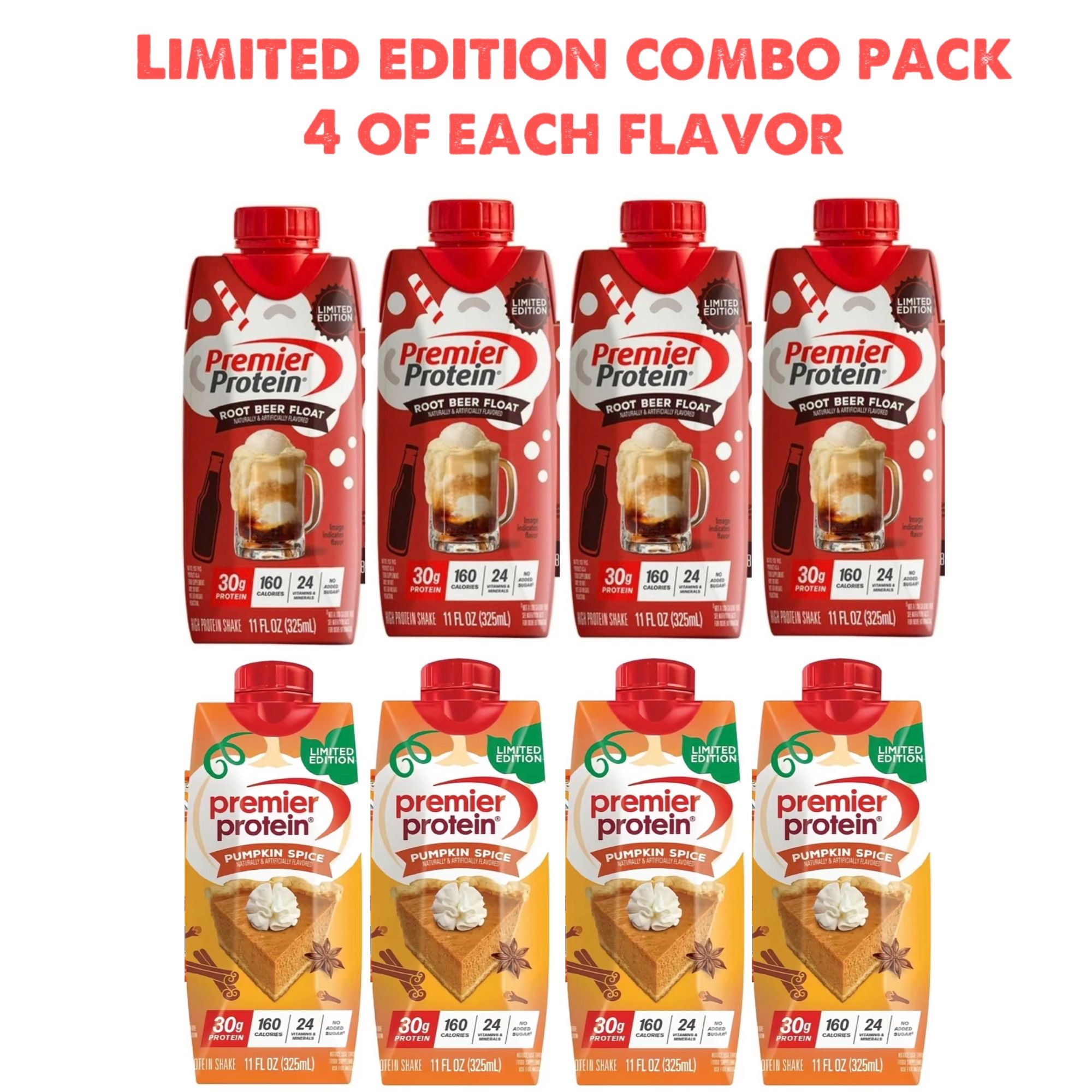 NEW Limited Edition Flavors Premier Protein 8 Pack