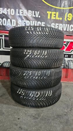 225 60 18 SET 4  MICHELIN 90% VIDA POR 350