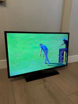 SAMSUNG 40” Flat Screen TV w/ 2 HDMI Ports, 1 USB and Remote