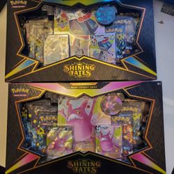 Shining Fates Premium Collection Box Crobat And Dragapult