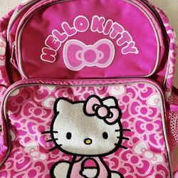 Hello Kitty Bag Pack Vintage Brand New For Little Girls 