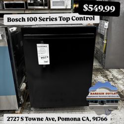 Bosch 100 Series Top Control Dishwasher 
