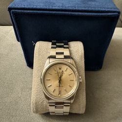 Rolex Air-King 14000 with Silver/Champagne Dial