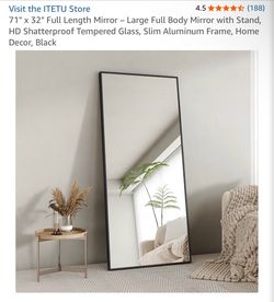 71" x 32" Full Length Mirror