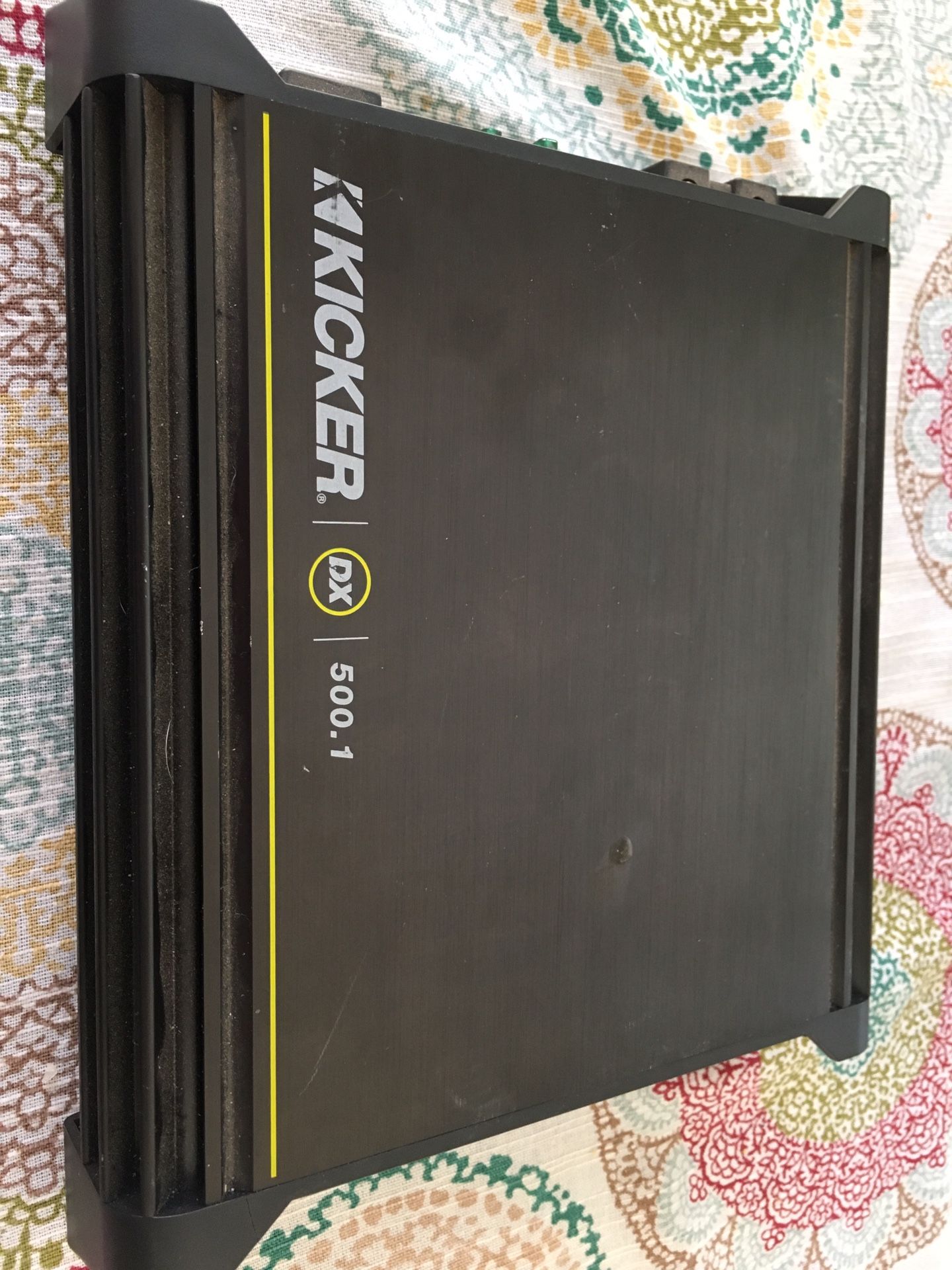 Kicker DX 500.1D mono amp!