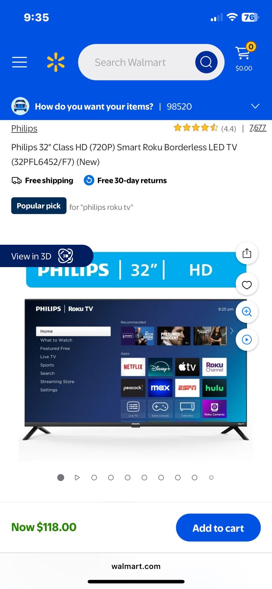 32 Roku Tv