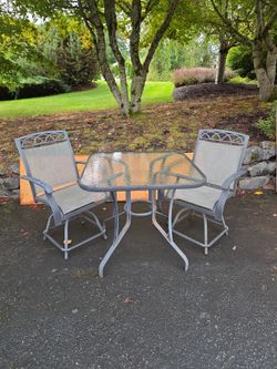 3pcs table and chairs