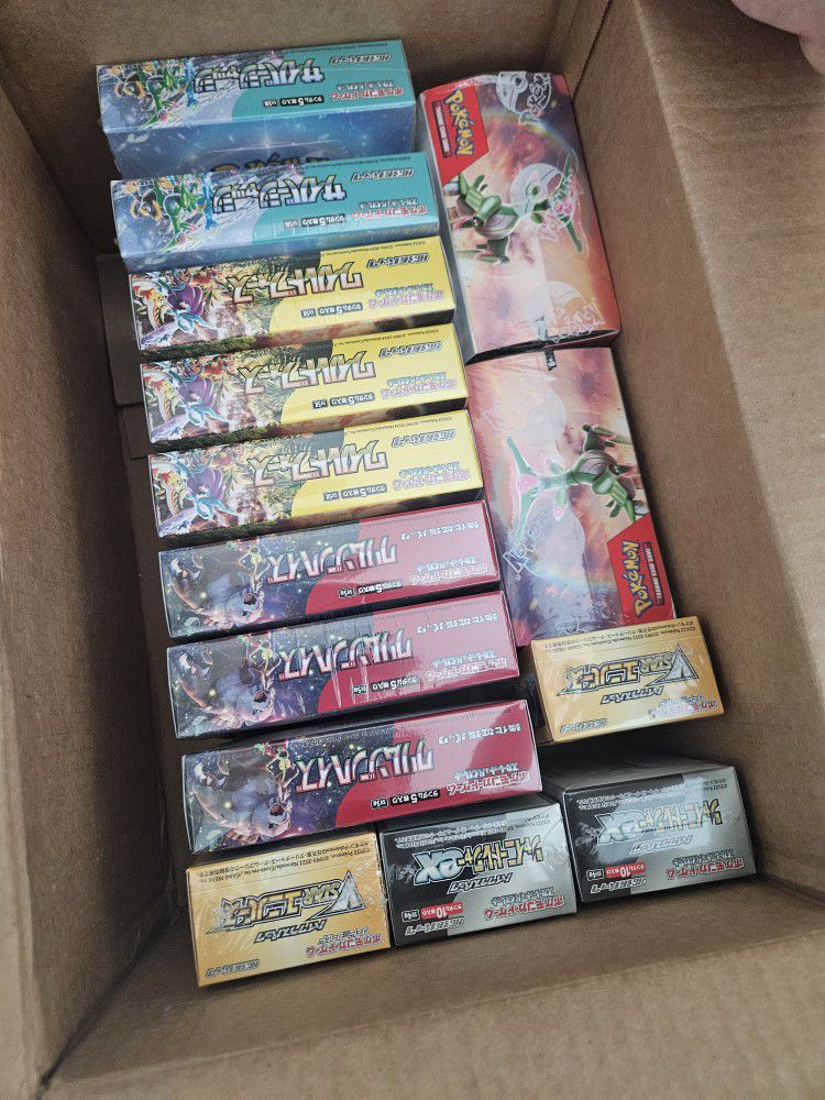 BOOSTER boxes/ETB Sealed Brand New
