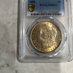 1985 Silver Dollar Morgan MS 64+