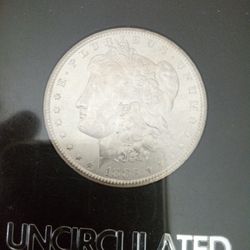 1883 Carson City Uncirculated Silver Morgan Dollar