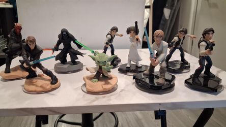 Disney Infinity Star Wars Figures Lot of 9