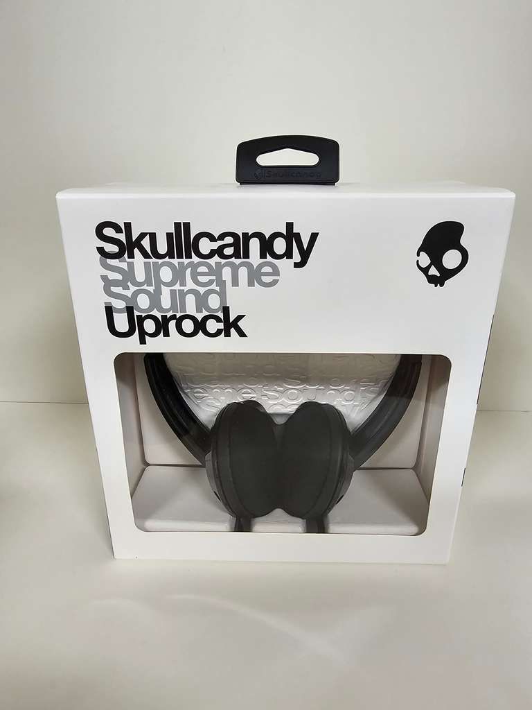 Lot of 50 Brand New Skullcandy Supreme Sound Uprock Headphones in Black