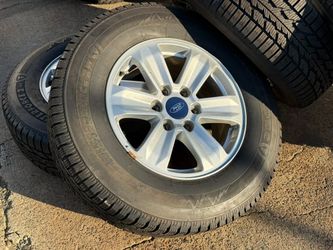 (4) Genuine OEM Rims 2021 Ford F-150 F150 Wheels 17" Alloy - WINTER TIRES