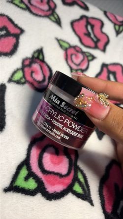 🔥 Mia Secret Pink Acrylic Powder 2 oz – Almost Full