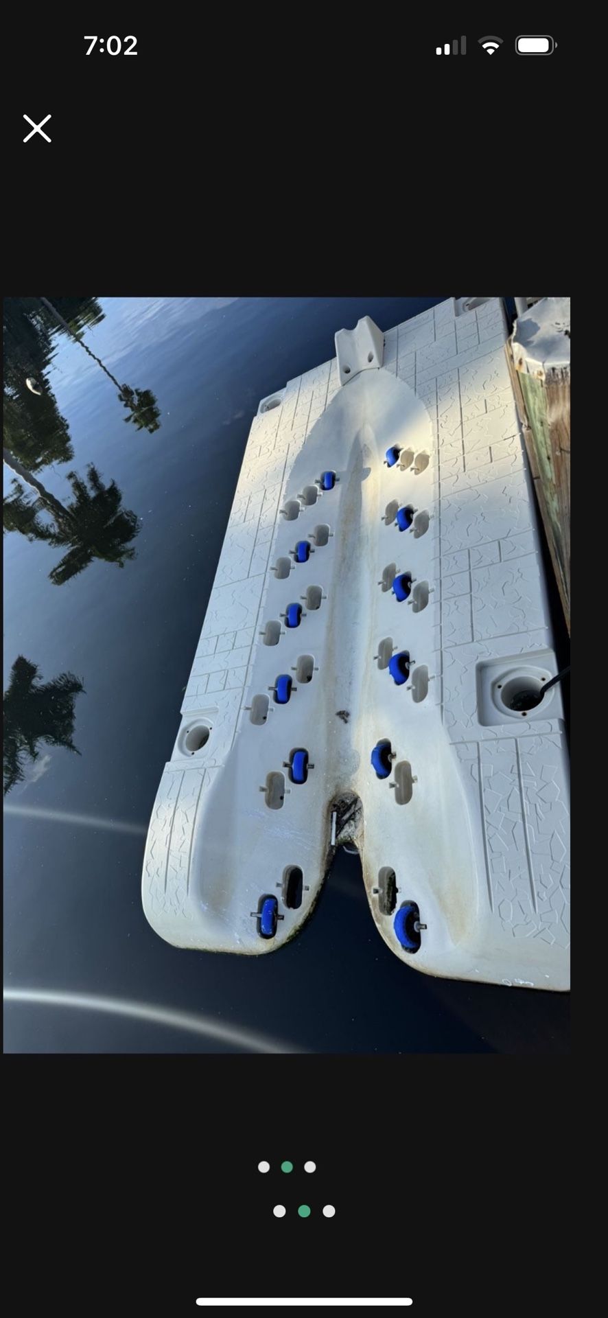 JET SKI / Small boat DOCK FOR SALE. dock size 12 x 6