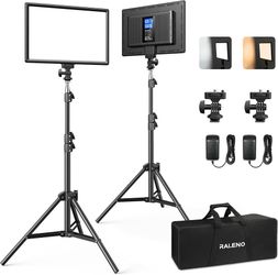 Photo + Video Lighting Kit, RALENO 2-Pack