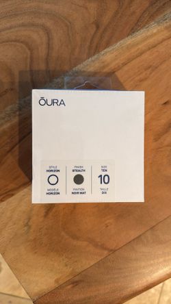 Oura Smart Ring Gen3 Horizon - Stealth - Size 10