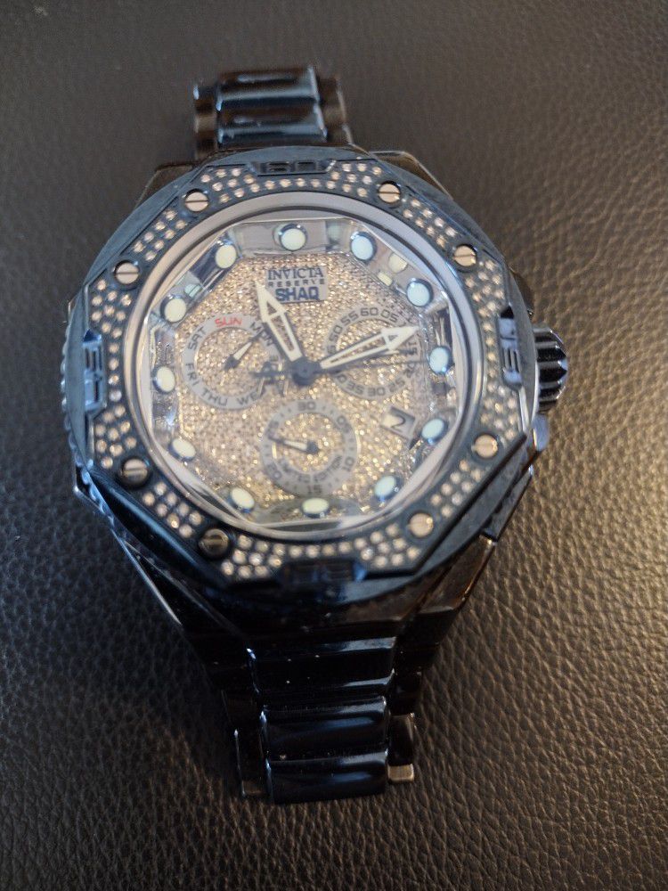 #(130/2000 LIMITED EDITION Invicta Reserve SHAQ 1.51 Carat Diamond Swiss  Men's Watch - 55.1mm (37474)

