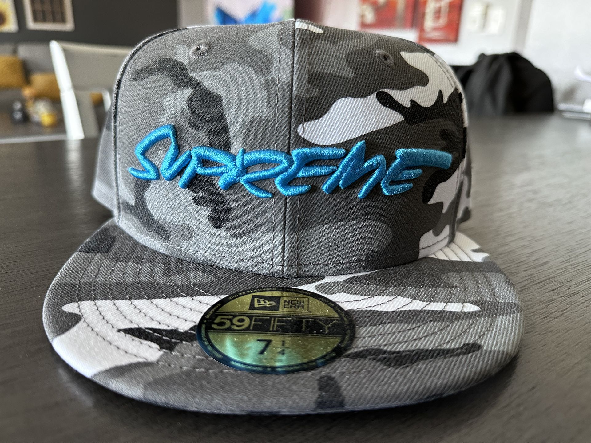 Supreme Futura “Snow Camo” Fitted Hat