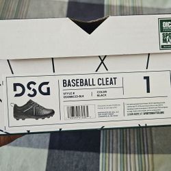 Brand new Baseball cleats for kids size 1