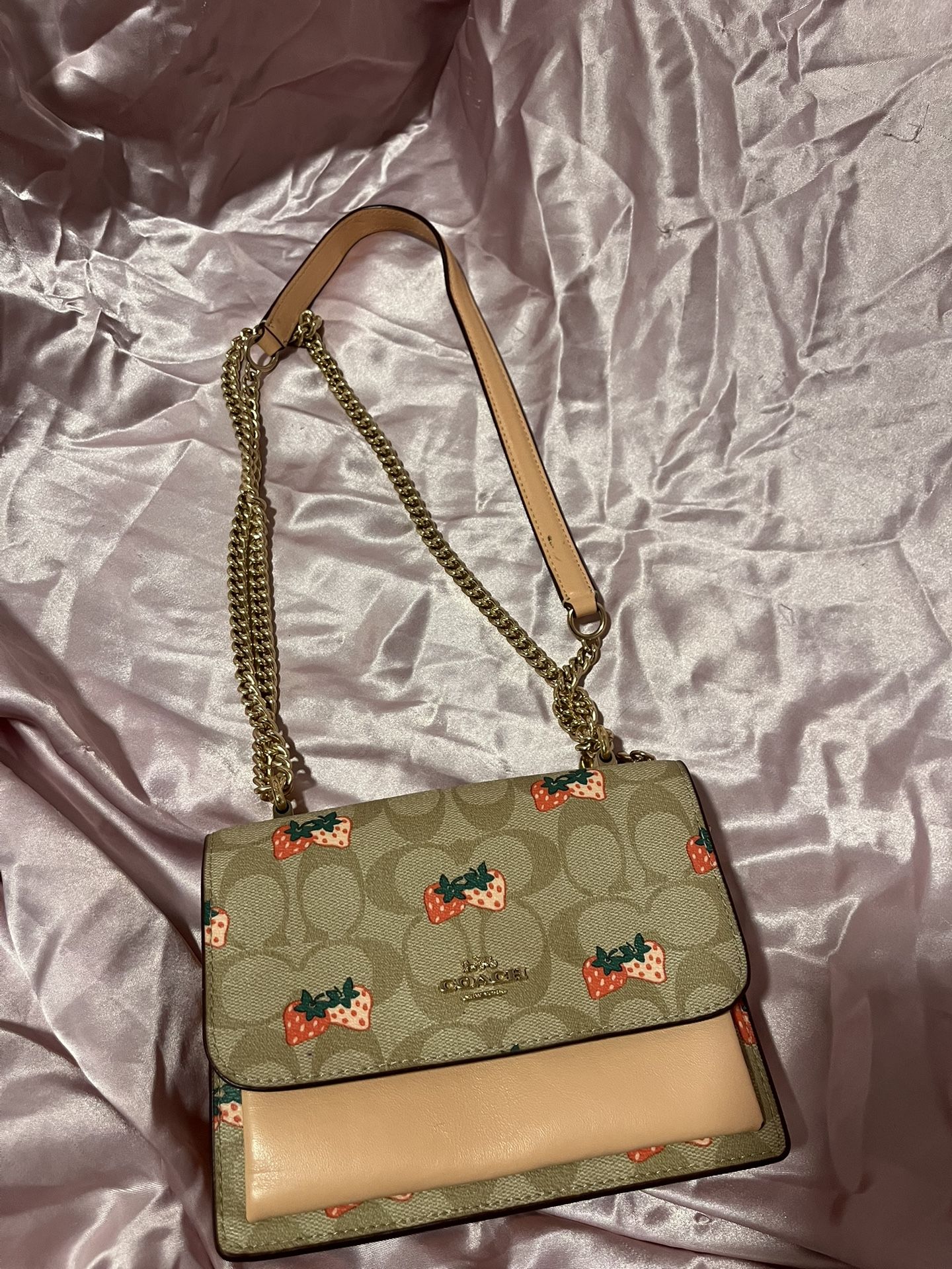 Coach Strawberry Collection Bag 