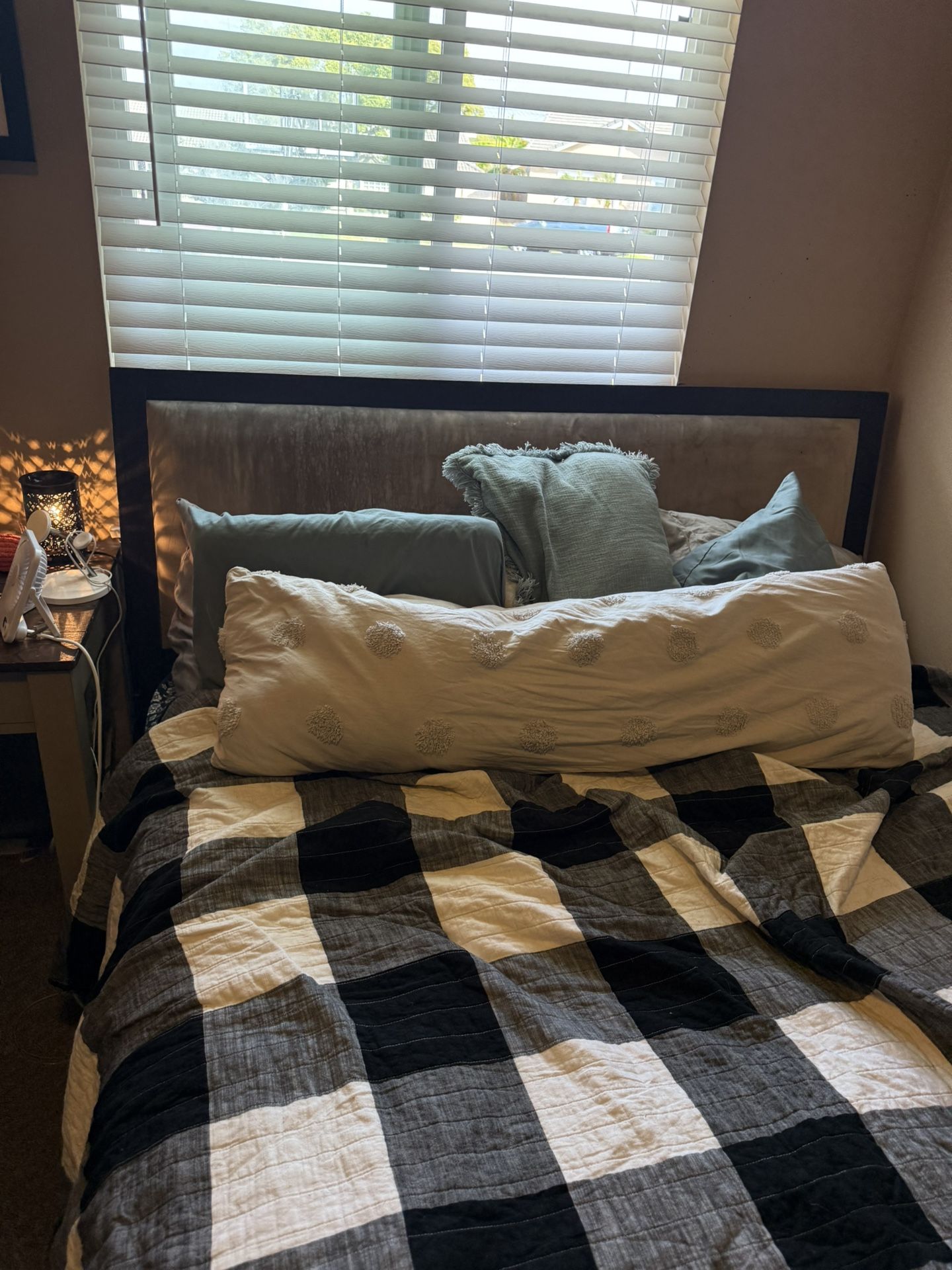 Solid Queen Size Bed Frame