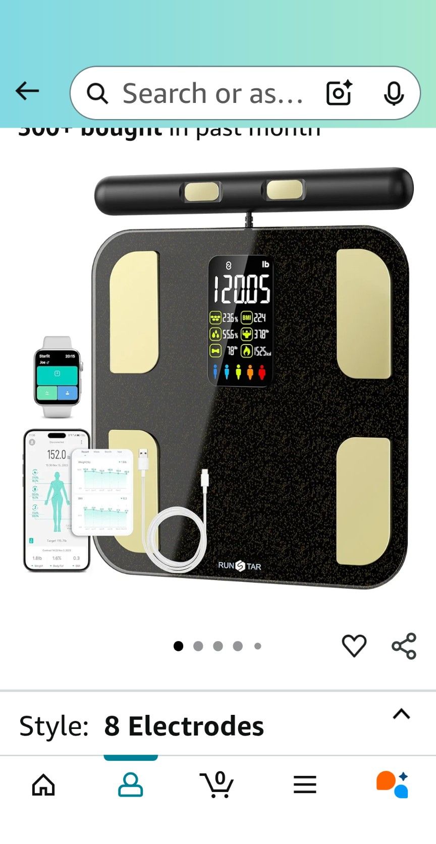 New In Box Smart Scale RunStar