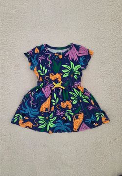 Spotted Zebra toddler dress with functional pockets size 4T