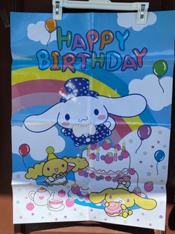 Cinnamoroll Birthday Party Pin the Bow Game
