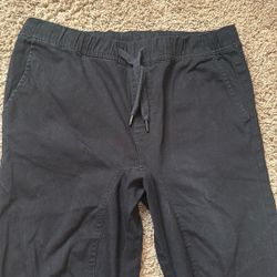 Flex The Movement South Pole Men’s Black Jean Joggers, Size Medium