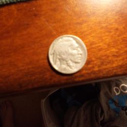 Indian Head Buffalo Nickel 1928 E Print