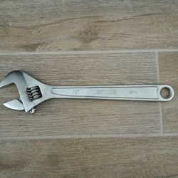 Westward 12 Inch Adjustable Wrench 