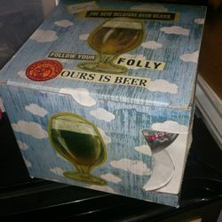 New Belgium Brewing Beer Goblet Gift Set