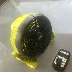 Ryobi One Cordless fan + 3.0 aH Battery 