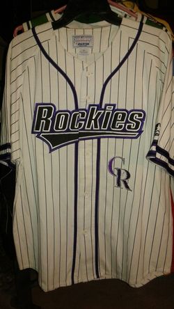 MLB Colorado Rockies baseball jersey