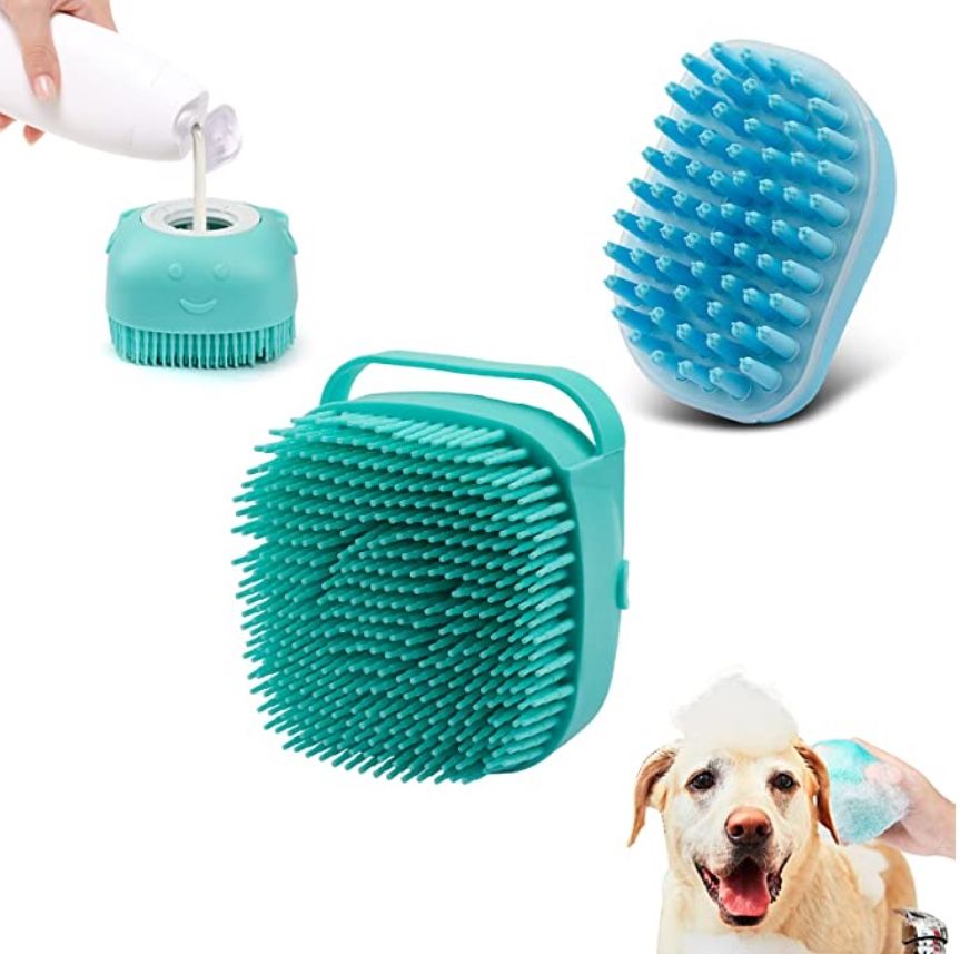 2Pack Dog Bath Brush