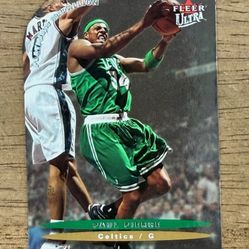 2003-04 Fleer Ultra PAUL PIERCE #161 Platinum Medallion SSP /100 Celtics