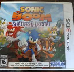 Sonic Boom Shattered Crystal Nintendo 3DS