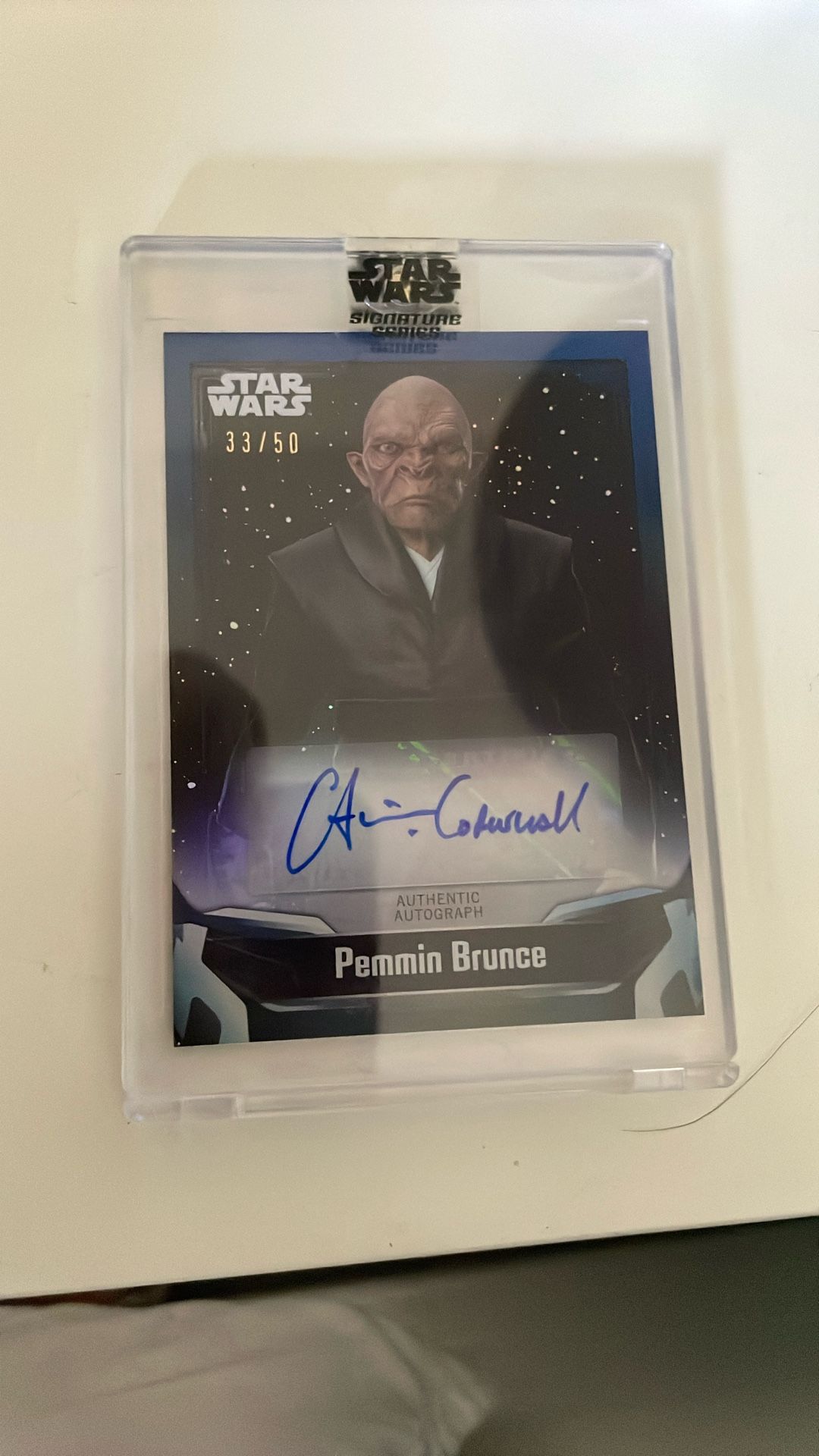 Pemmin Bruce Autograph 33/50
